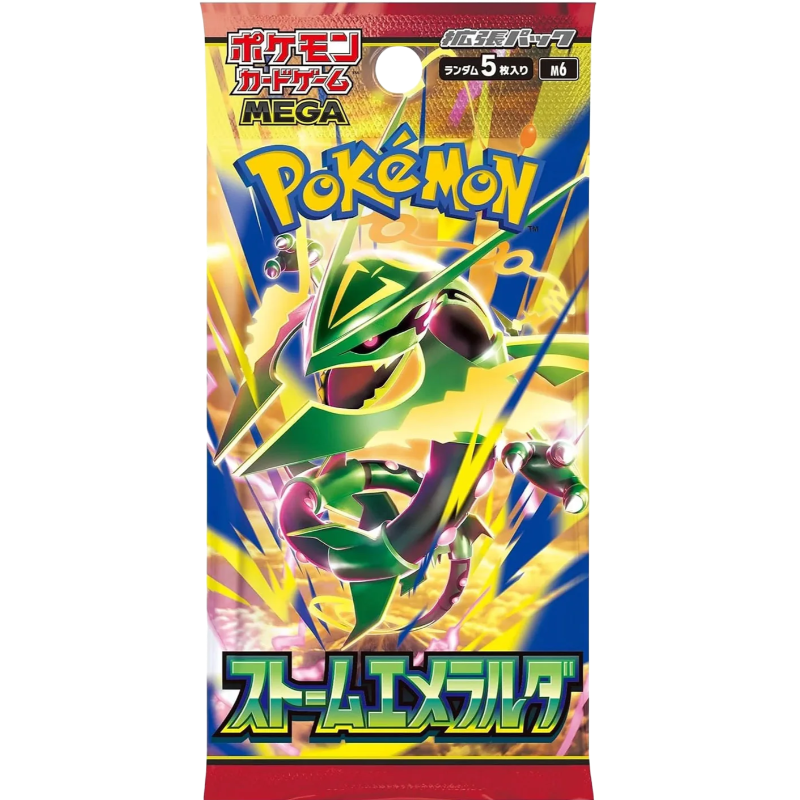 Pokemon Storm Emeralda Booster Pack (10packs) – Japanese