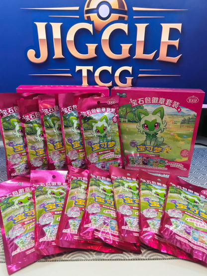 Pokemon Gem Pack Badge Set – Simplified Chinese