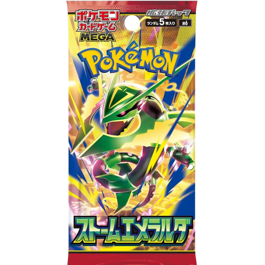 Pokemon Storm Emeralda Booster Pack (10packs) – Japanese